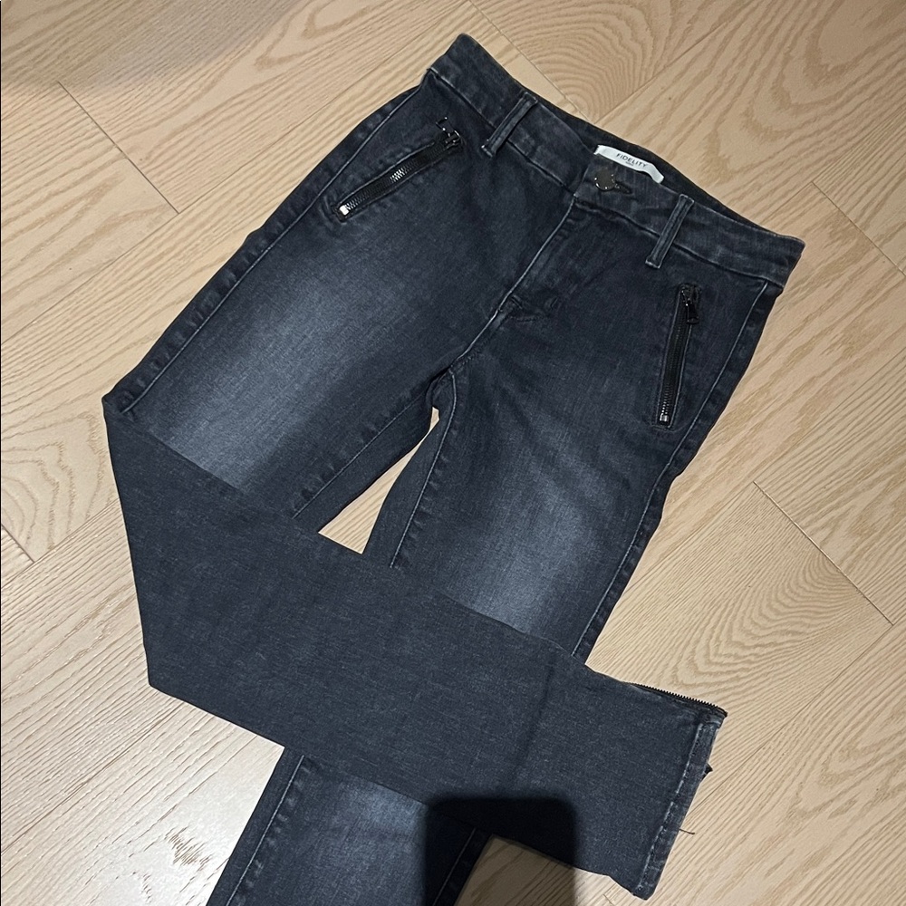 Fidelity Women's Black Skinny Jeans